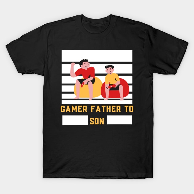 Gamer Father T-Shirt by Minisim